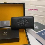 2022年6月人気新作ヴェルサーチブランド財布.SIZE: 10 x 20 x 2CM