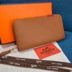 2025年7月人気新作エルメス 本革財布NEW。size：1...