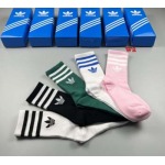 2022年秋冬新作]adidas ブランド 新品靴下5足セット