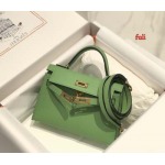 早春新作入荷原版復刻 エルメス Kelly バッグ fuli工場 SIZE: 19cm