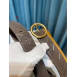 原版復刻新作入荷ボッテガヴェネタ35mmメンズのベルト本革人気。 3F工場