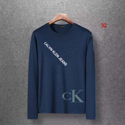 カルバンクライン 人気 メンズの長袖Tシャツ 32工場 M-6XL
