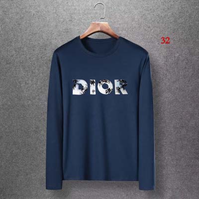 ディオール人気 メンズの長袖Tシャツ 32工場 M-6XL