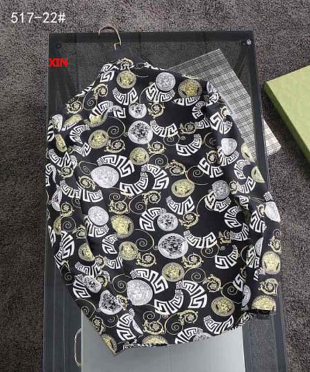 新作入荷ヴェルサーチメンズの長袖 シャツ xin工場