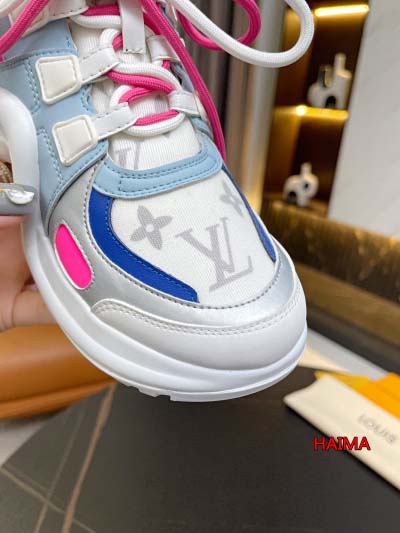 原版復刻新作入荷 ルイヴィトンレディス スニーカー wuye工場35-42