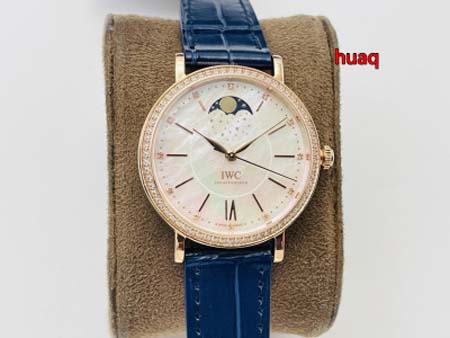 高品質IWC 37MM 女性 自動巻ムーブメント腕時計 hu...