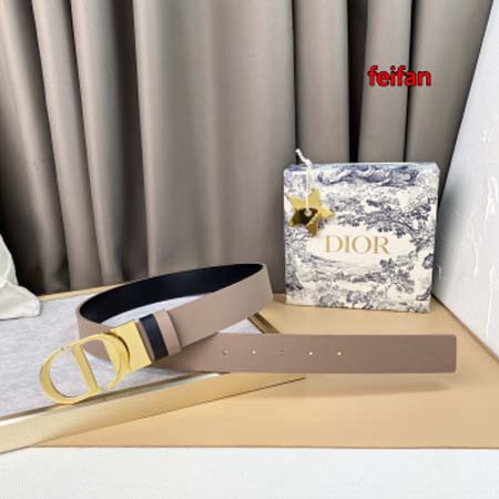 2023年高品質新作入荷ディオール ベルト35mm 本革feifan工場