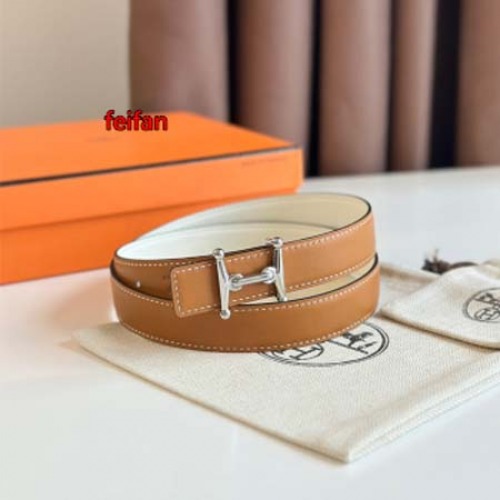 2023年高品質新作入荷 エルメス女性 ベルト24mm 本革feifan工場