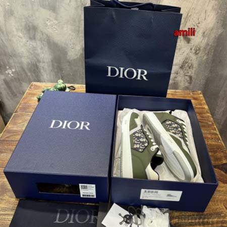 2023年秋季高品質新作入荷 ディオール ブランドスニーカーamili工場 35-46