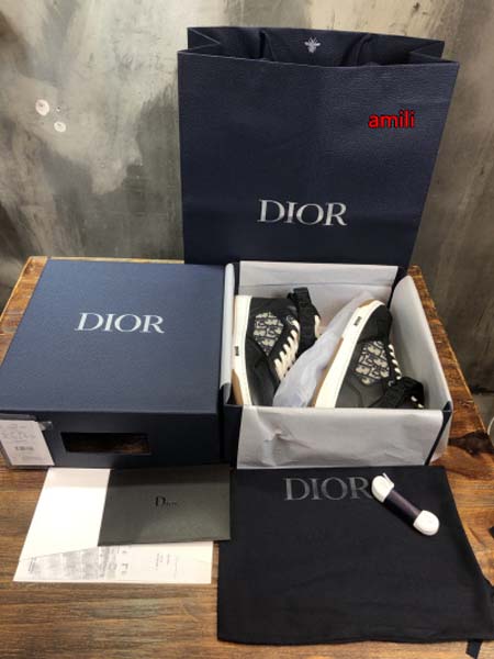 2023年秋季原版復刻新作入荷ディオールブランドスニーカーamili工場 35-47