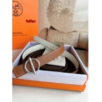 2023年高品質新作入荷 エルメス女性 ベルト24mm 本革feifan工場