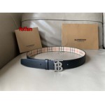 2023年高品質新作入荷バーバリーベルト35mm 本革feifan工場