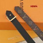 2023年高品質新作入荷ルイヴィトン女性ベルト20mm 本革 henfa工場