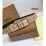 2023年高品質新作入荷バーバリー ベルト 35mm本革 henfa工場