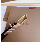 2023年高品質新作入荷バーバリー ベルト 35mm本革 henfa工場