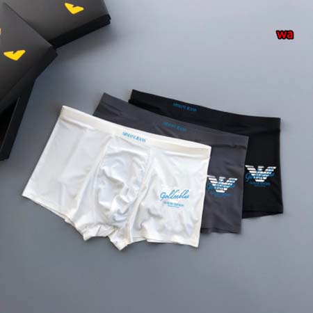 2023年新品 人気アルマーニ メンズ 下着一箱ごとに3枚