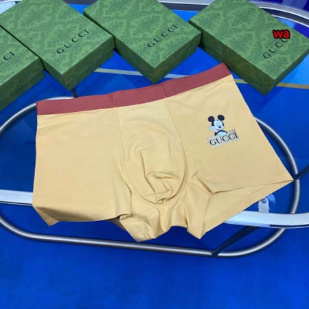 2023年新品 人気グッチ メンズ 下着一箱ごとに3枚