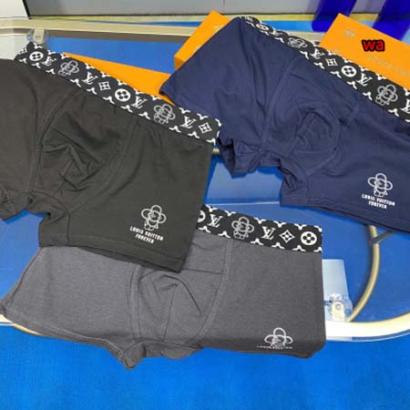 2023年新品 人気ルイヴィトン メンズ 下着一箱ごとに3枚