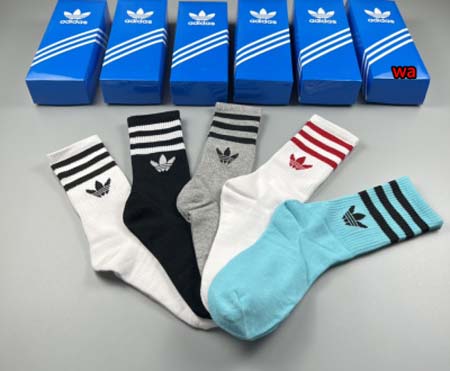 2023年新品人気 Adidas 靴下一箱5足セット