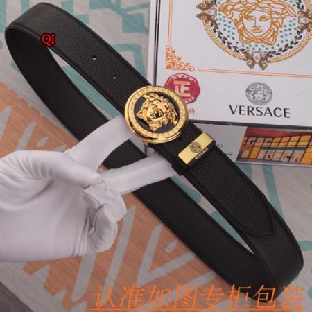 2023年9月18日高品質新品入荷ヴェルサーチ ベルト38mm 本革qiqi工場