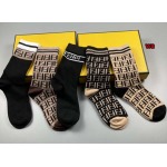 2023年新品人気 フェンディ 靴下一箱5足セット