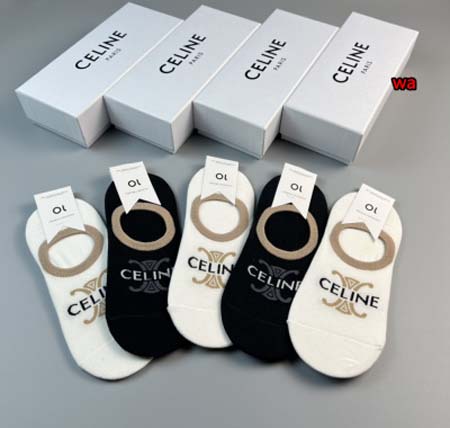 2023年新品人気  CELINE 靴下一箱5足セット