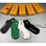 2023年新品人気 ルイヴィトン靴下一箱5足セット