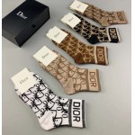 2023年新品人気 ディオール 靴下一箱5足セット