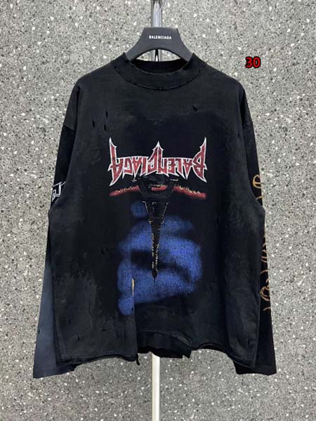 2023年9月12日秋冬人気新品入荷 バレンシアガ 長袖 T...