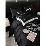 2023年高品質新作入荷 シャネルシーツセット綿100本デジタルプリントSIZE:200*230/220*240CM