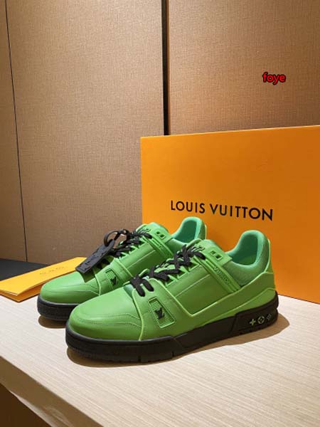 原版復刻新作入荷ルイヴィトン ブランドスニーカー FOYE工場 SIZE: 39-45