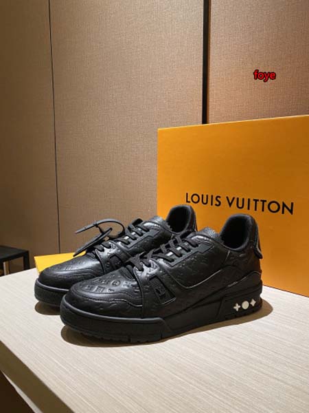 原版復刻新作入荷ルイヴィトン ブランドスニーカー FOYE工場 SIZE: 39-45