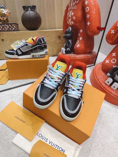 原版復刻新作入荷ルイヴィトン ブランドスニーカー FOYE工場 SIZE: 39-45