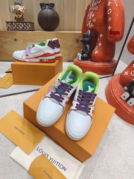 原版復刻新作入荷ルイヴィトン ブランドスニーカー FOYE工場 SIZE: 39-45