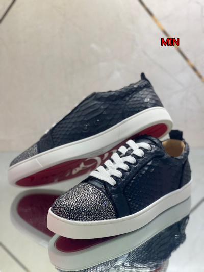 高品質新品入荷 クリスチャンルブタンスニーカー min工場