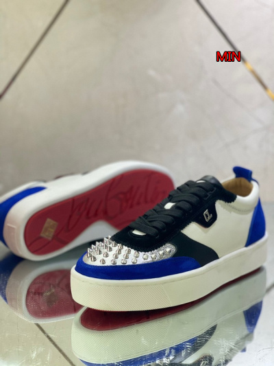 高品質新品入荷 クリスチャンルブタンスニーカー min工場