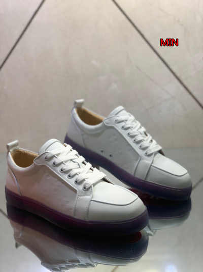 高品質新品入荷 クリスチャンルブタンスニーカー min工場