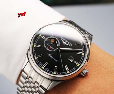 ロンジン 高品質自動巻 40X11mm 腕時計 JH工場