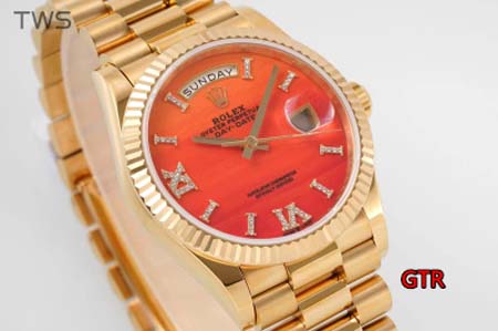 ロレックス 高品質自動巻ムーブメント36mm 腕時計