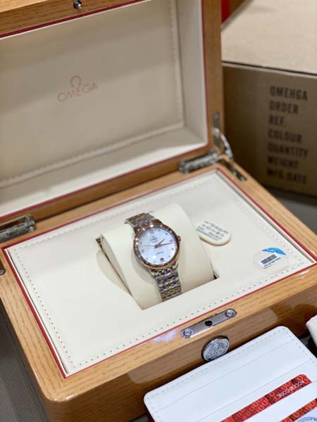 オメガ 高品質女性32.7*9.5mm自動巻 腕時計