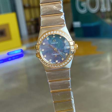 オメガ 高品質女性27mm石英電池式 腕時計