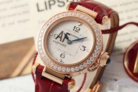 カルティエ 高品質女性30mm自動巻 腕時計