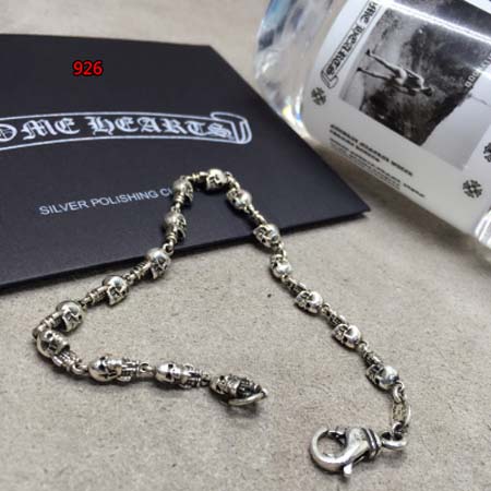 2024年原版復刻新作入荷クロムハーツ925銀 ブレスレット926工場