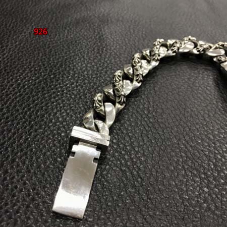 2024年原版復刻新作入荷クロムハーツ925銀 ブレスレット926工場