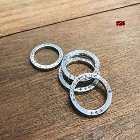 2024年原版復刻新作入荷クロムハーツ925銀 指輪 926工場