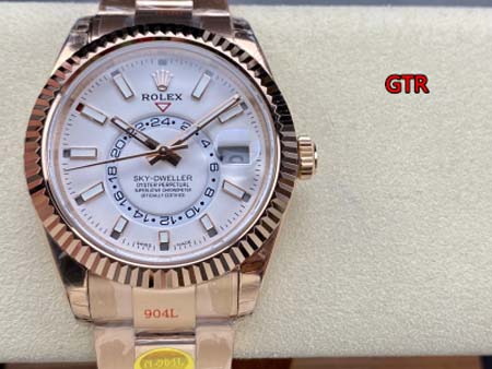 ロレックス高品質自動巻 42mm 腕時計