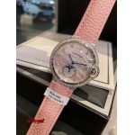 カルティエ 高品質女性36mm 石英電池式  腕時計