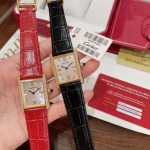 カルティエ 高品質25.5x33.7mm石英電池式 腕時計