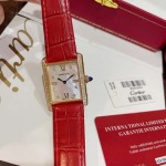 カルティエ 高品質25.5x33.7mm石英電池式 腕時計