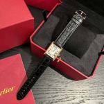 カルティエ 高品質25.5mm*33.7mm石英電池式 腕時計